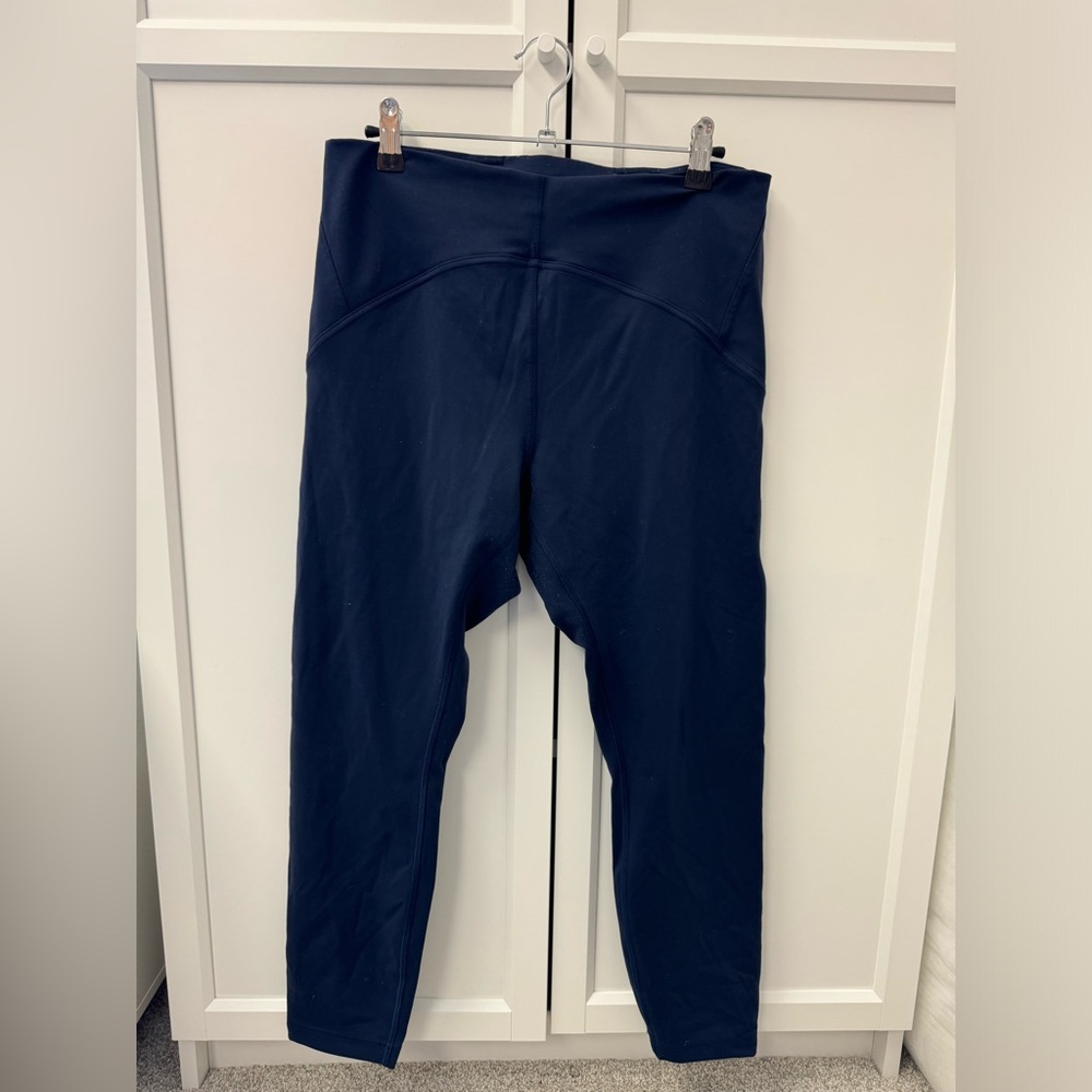 Lululemon instill high rise navy leggings